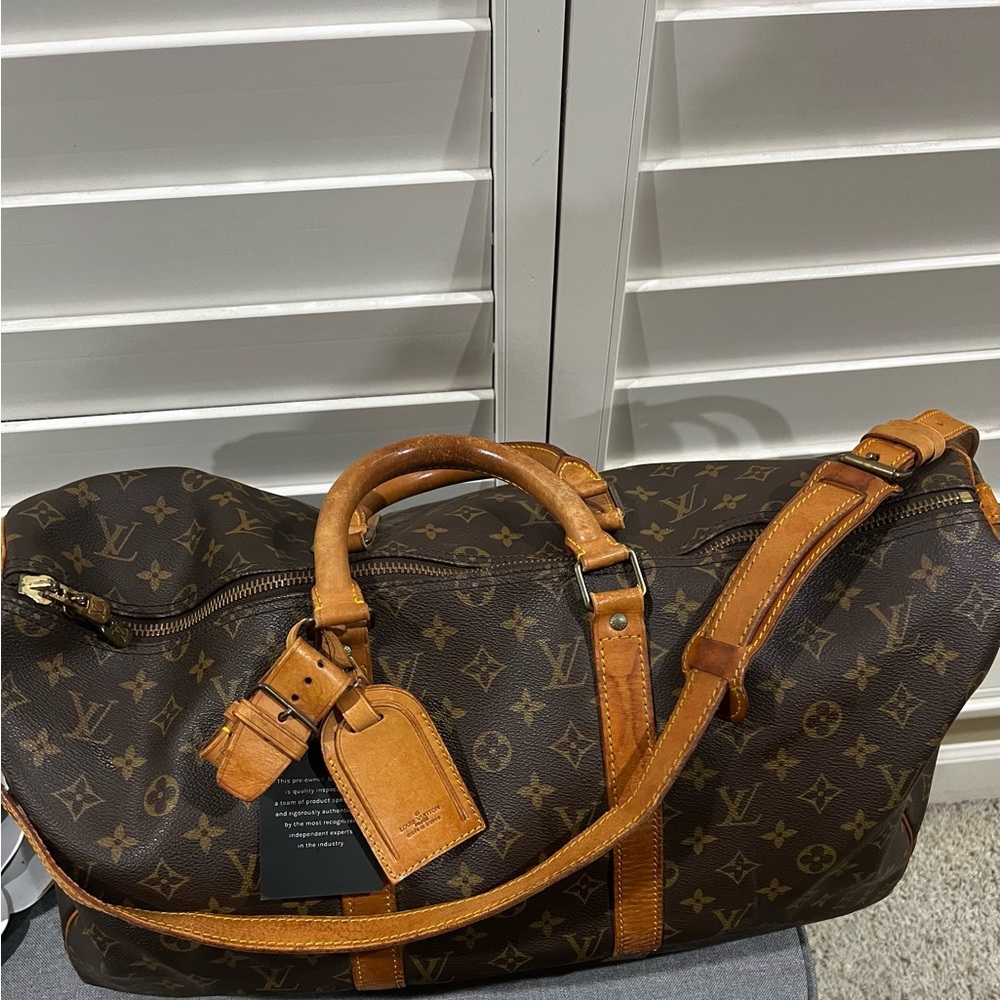 Louis Vuitton Keepall Bandouliere 50 &45 In monogram Bundle
